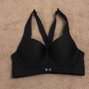 Under Armour sports bra. 34b. Adjustable straps.